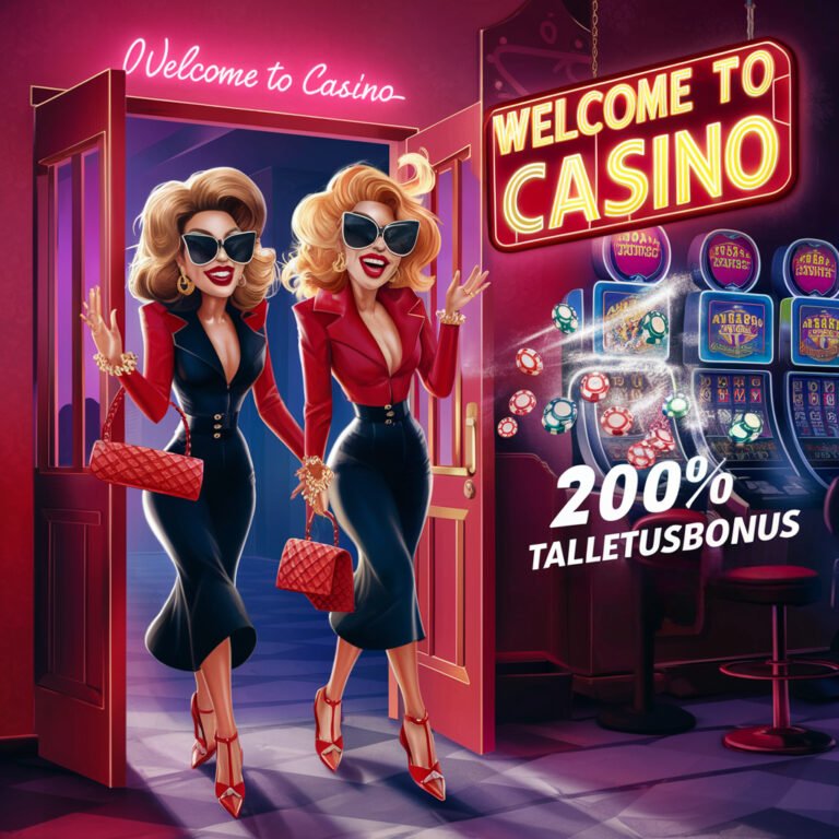 200% casino bonus ja laaja pelivalikoima nettikasinolla