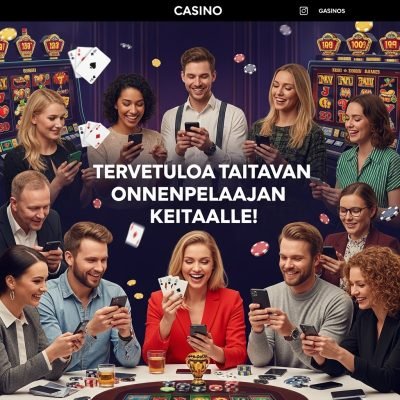 tervetuloa taitavan onnenpelaajan keitaalle